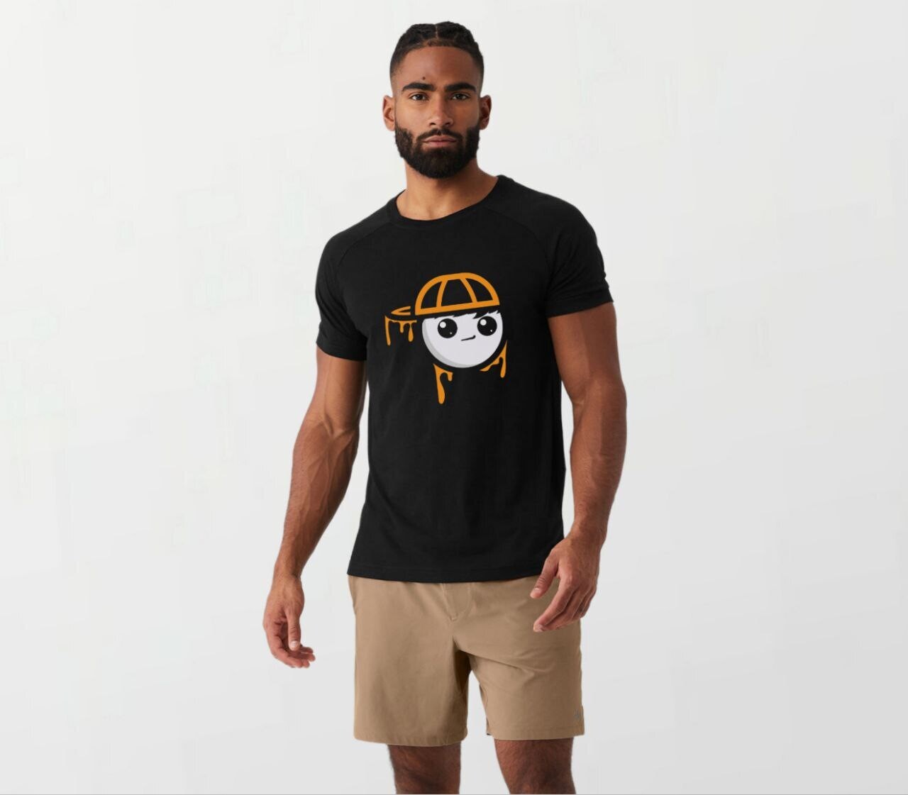 Brim drip_Elite Tee black