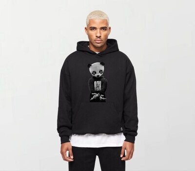 Panda head_Elite Hoodie black