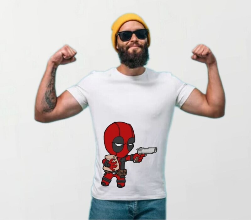 Deadpool robbery_Elite Tee black