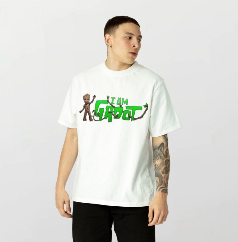 I am groot_Elite Tee white