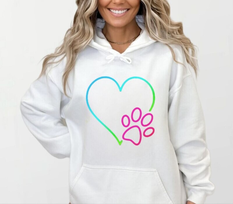 Dog lover_Women&#39;s Elite Hoodie white