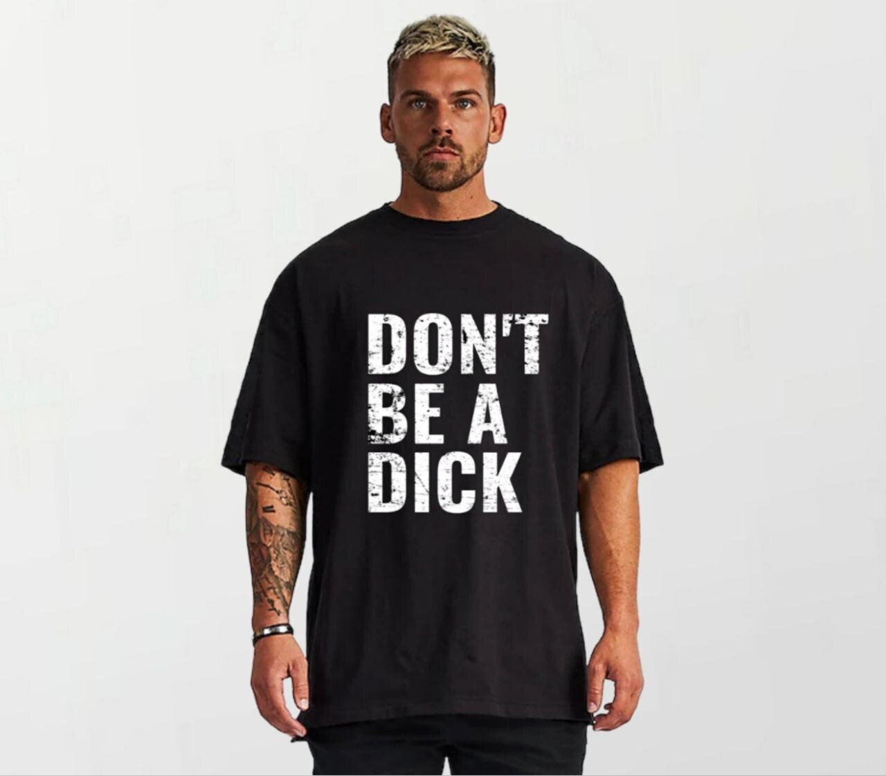 Don't be a dick_Elite Tee black