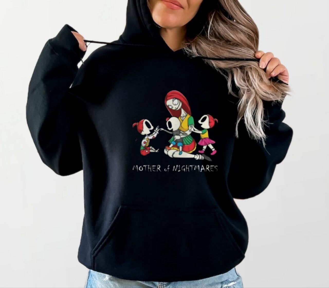 Mother nightmare_Women&#39;s Elite Hoodie black