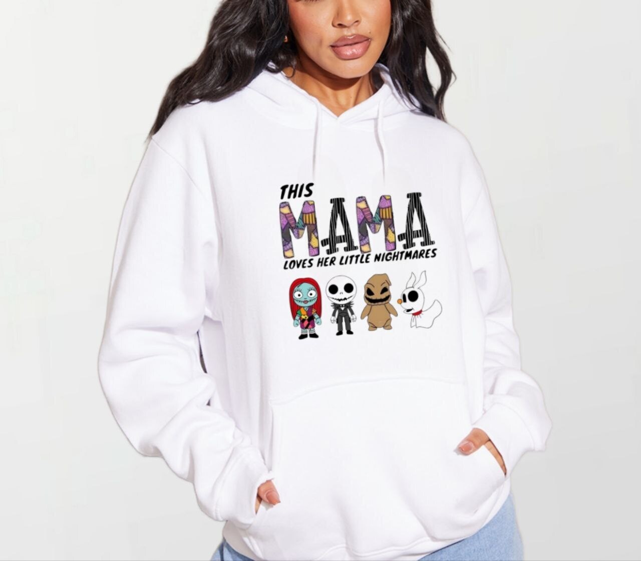 This mama_Women&#39;s Elite Hoodie white