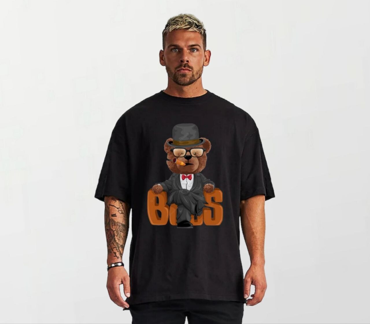 Boss bear_Elite Tee black