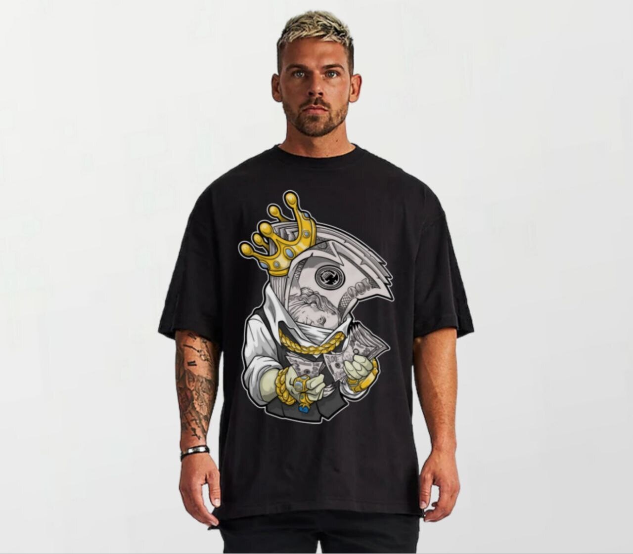 Stacks king_Elite Tee black