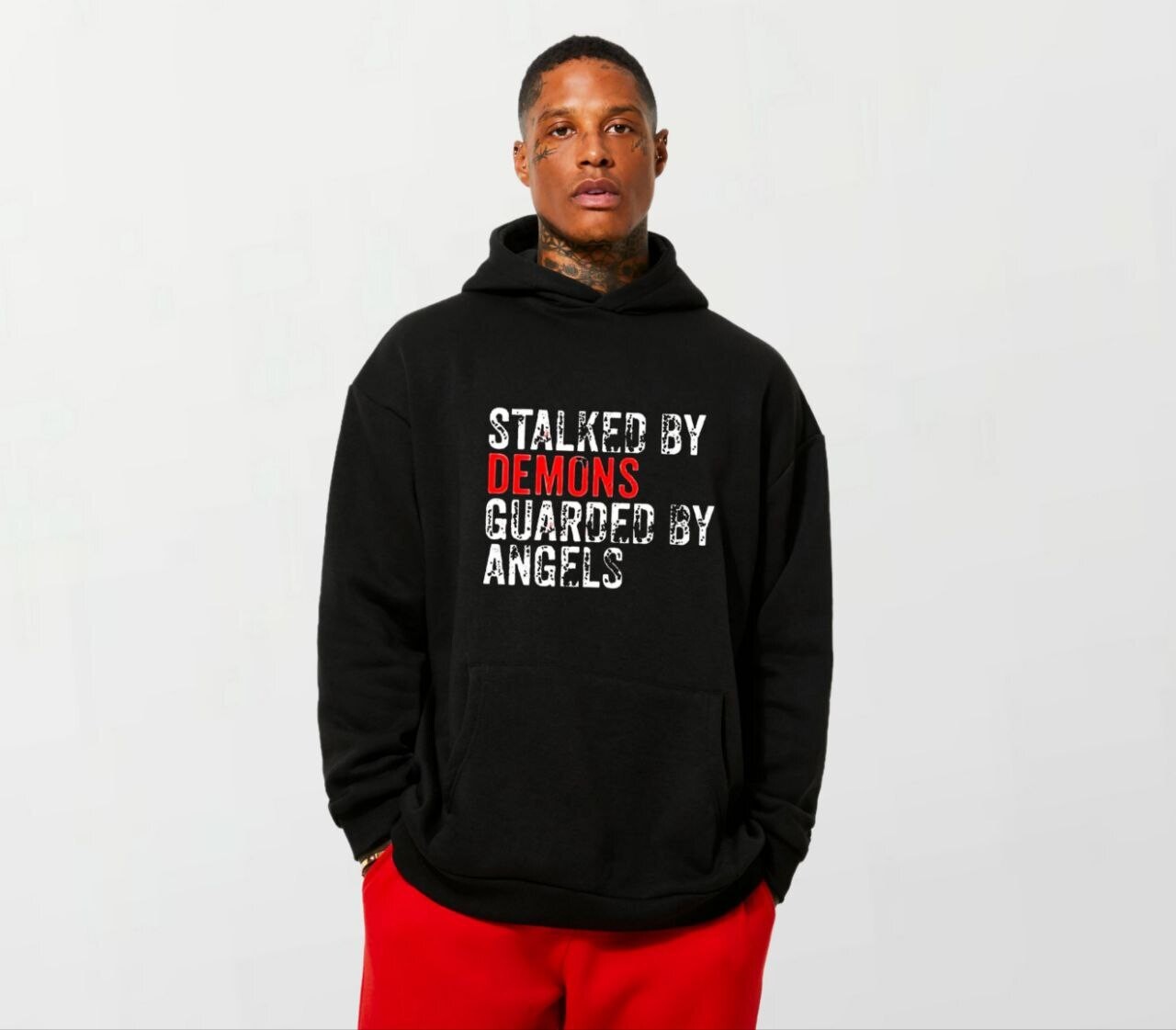 Stalked by demons_Elite Hoodie black