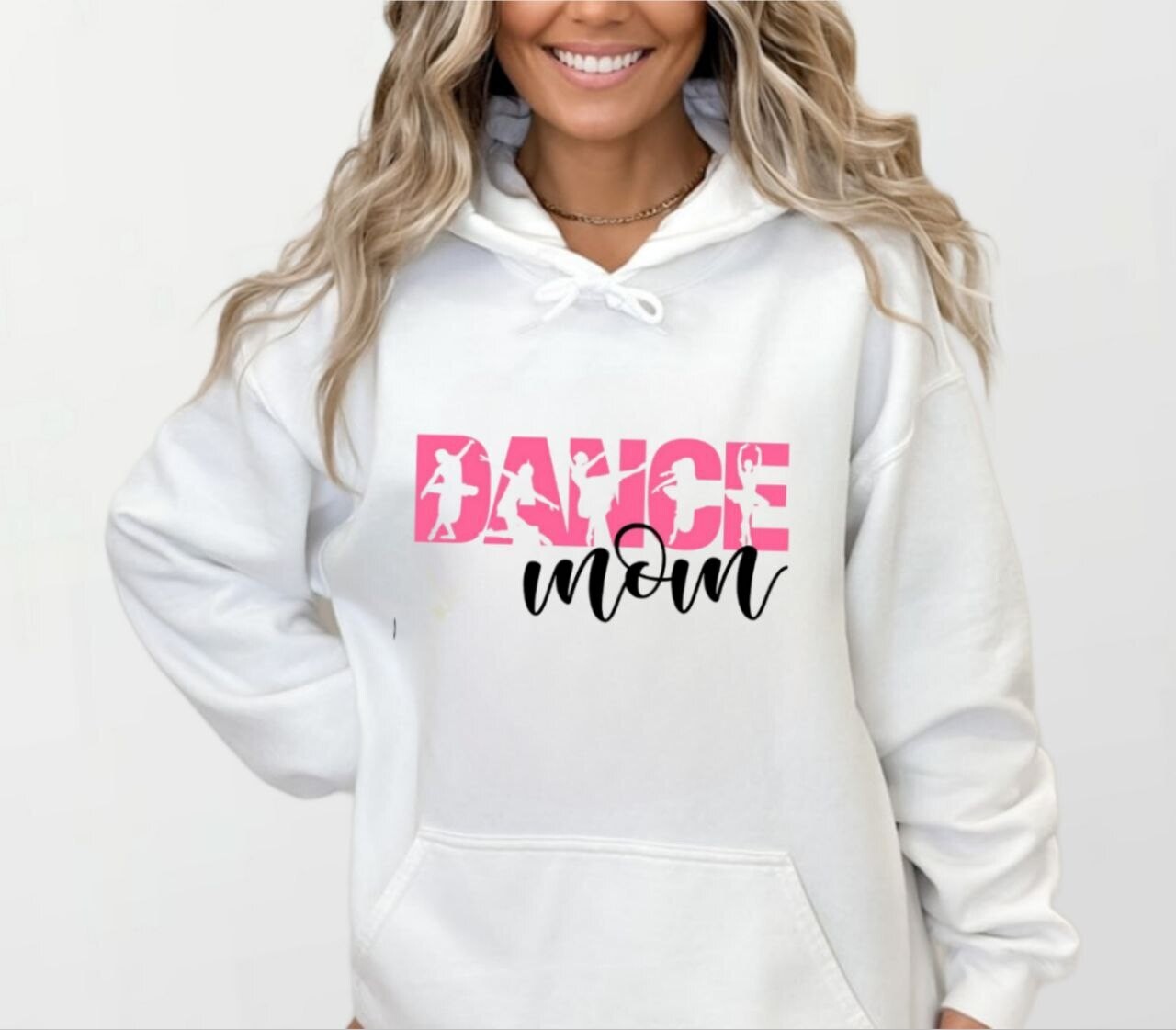 Dance mom_Women&#39;s Elite Hoodie white