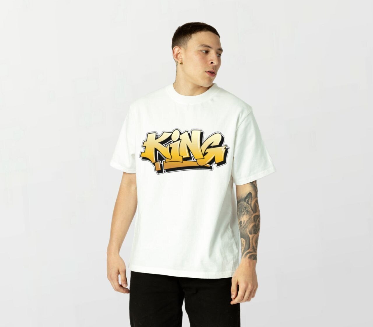 King_Elite Tee white