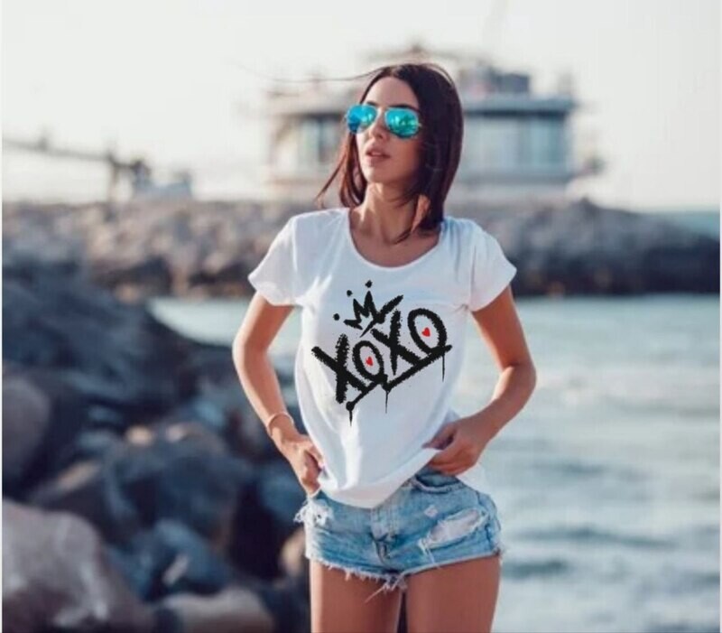 XOXO_Women&#39;s Elite Tee white