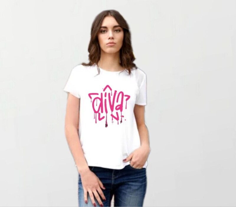 Diva_Women&#39;s Elite Tee white