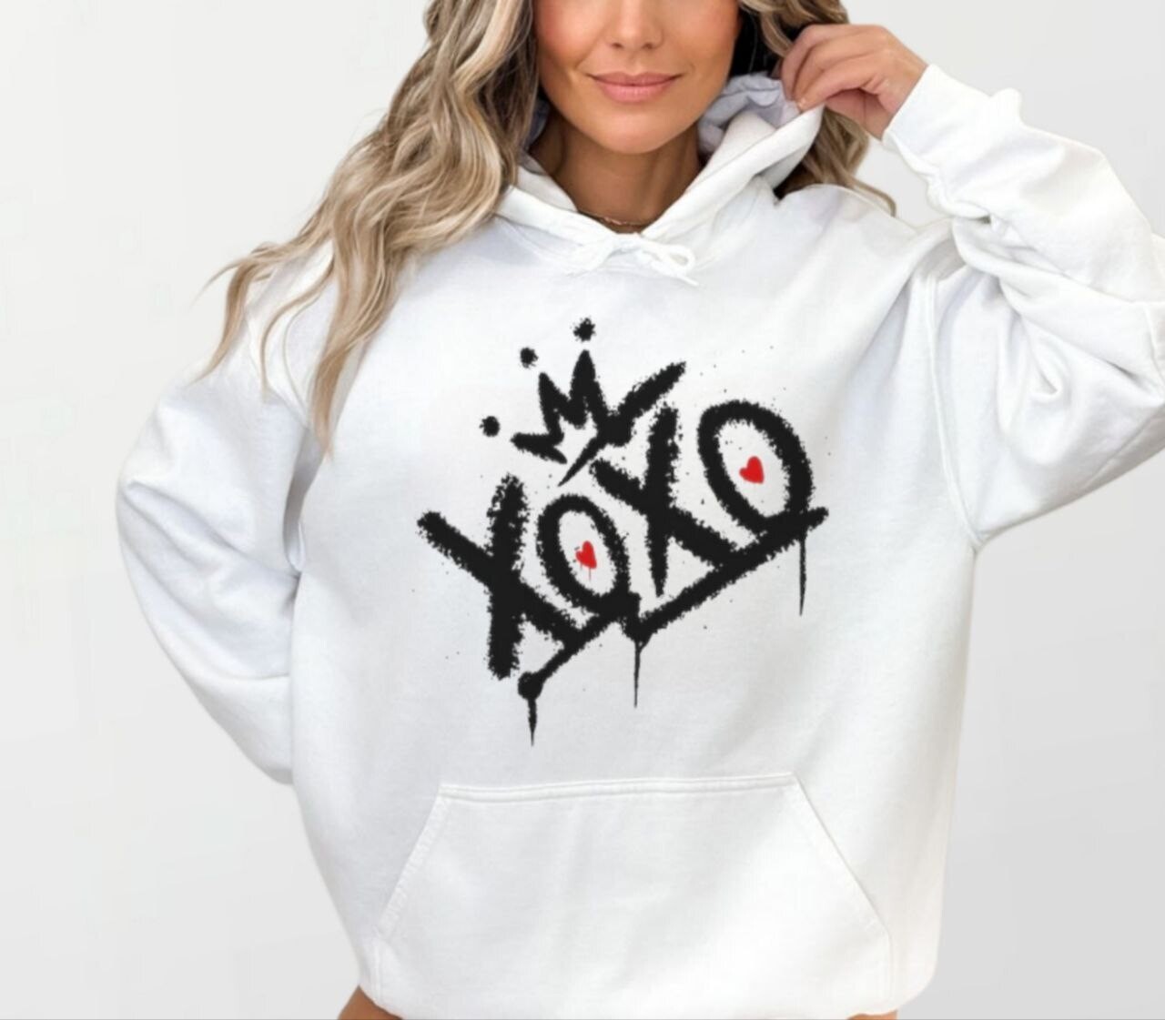 XOXO_Women&#39;s Elite Hoodie white