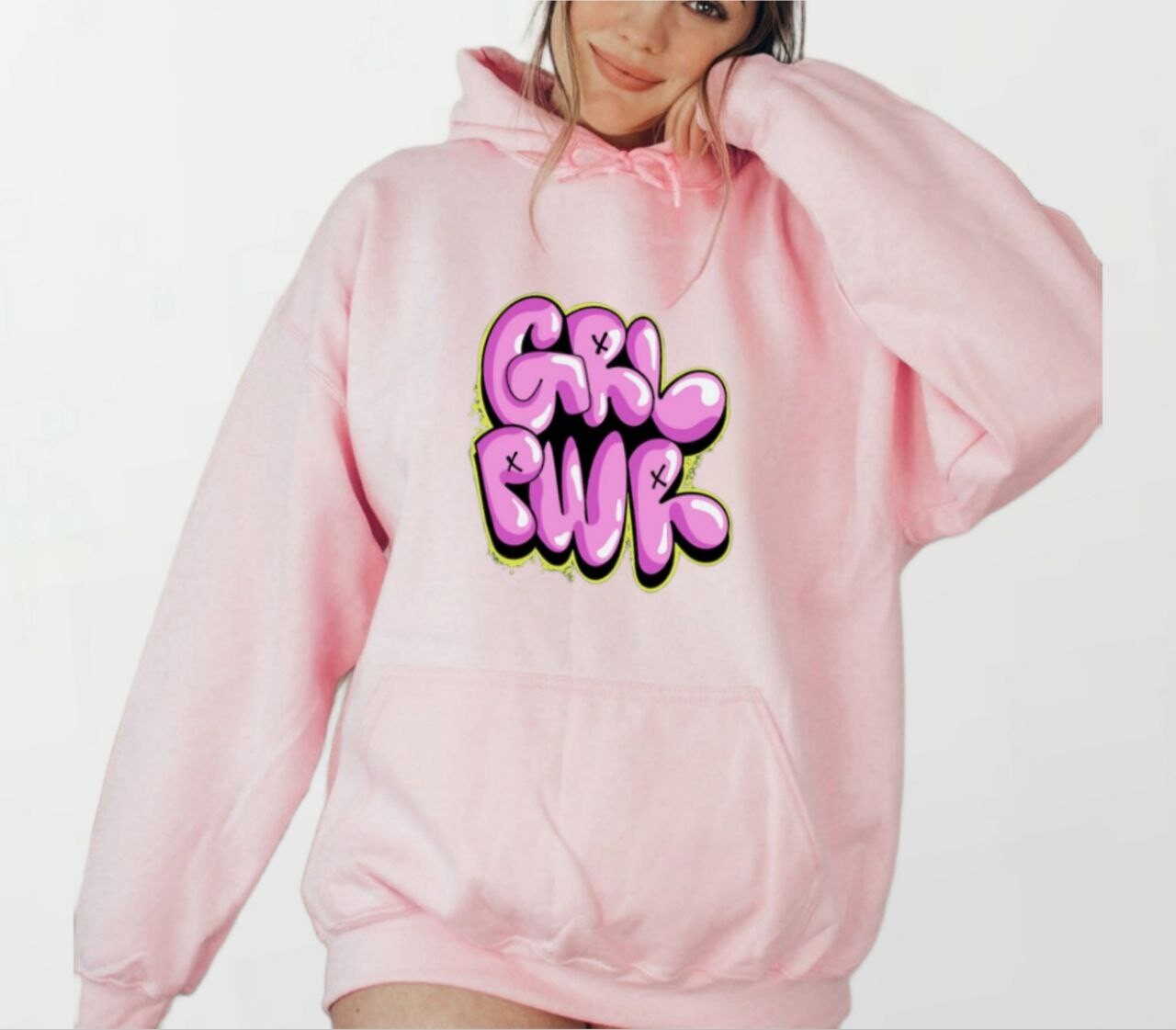 Grl pwr_Women's Elite Hoodie pink