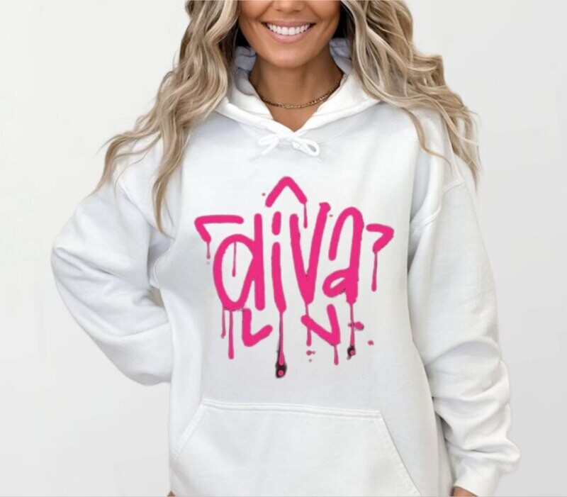 Diva_Women&#39;s Elite Hoodie white
