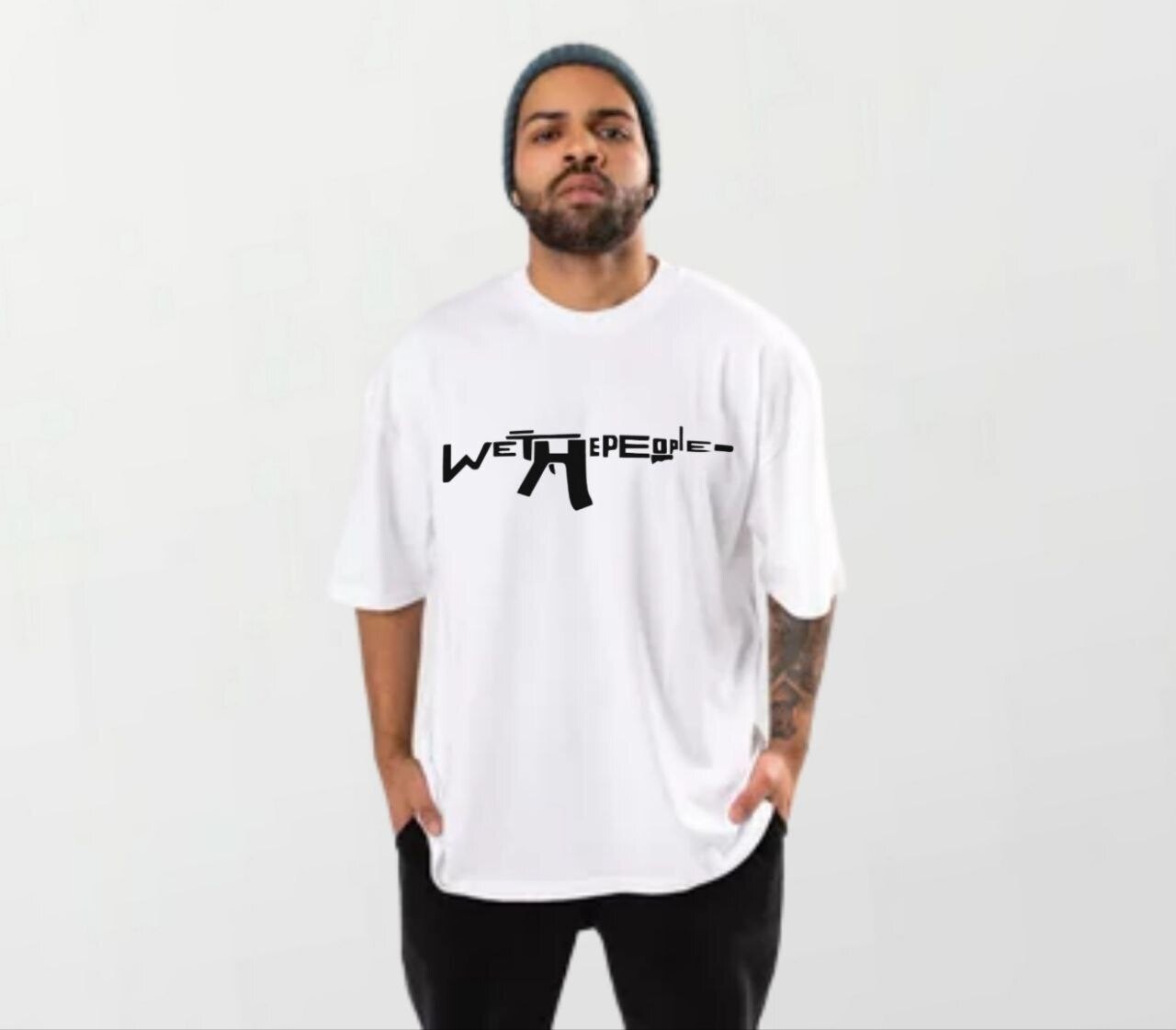 WTP gun_Elite Tee white