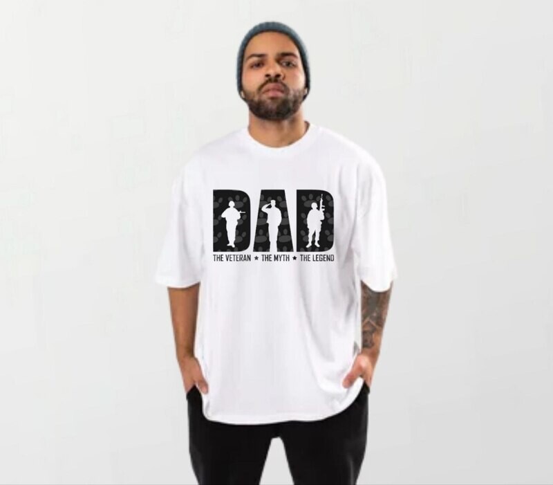 Dad vet_Elite Tee white