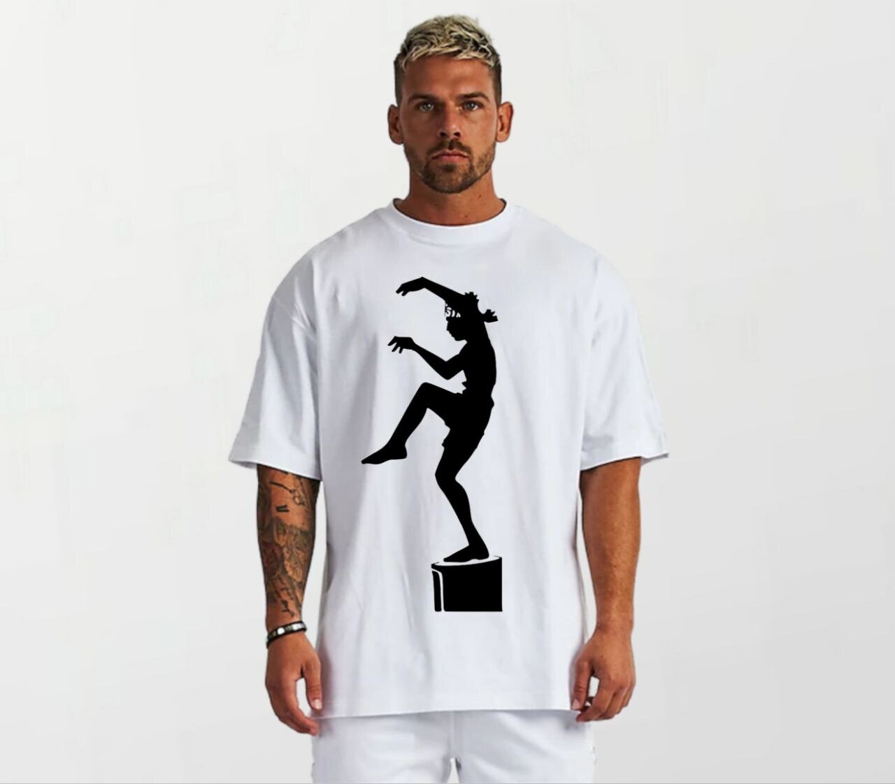 Crane kick_Elite Tee white