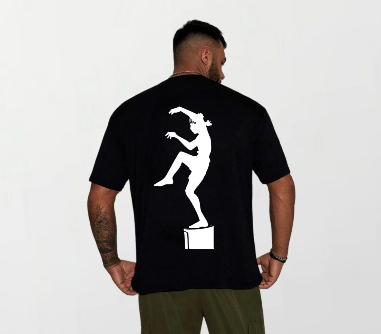 Crane kick_Elite Tee black