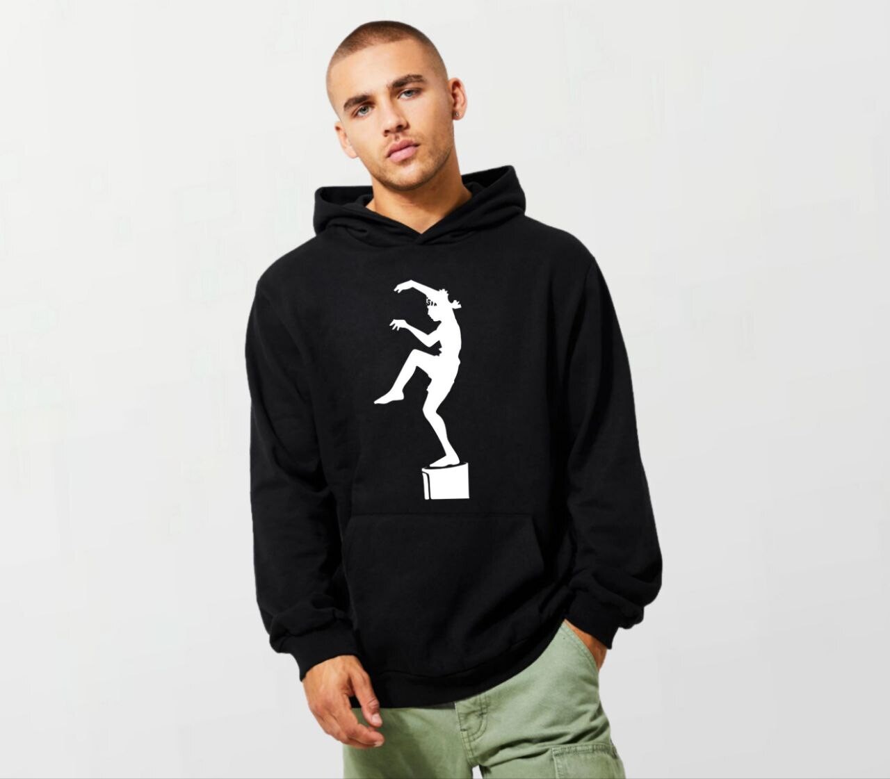 Crane kick_Elite Hoodie black