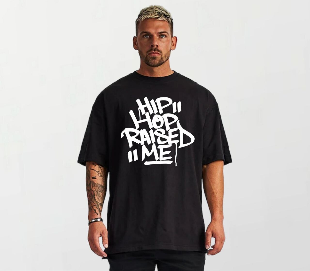 HH raised me_Elite Tee black