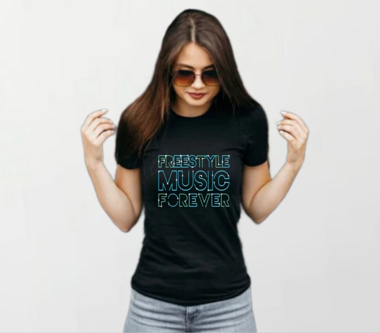 Freestyle forever_Women&#39;s Elite Tee black