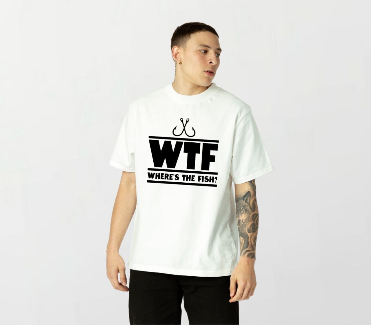 Where the fish_Elite Tee white