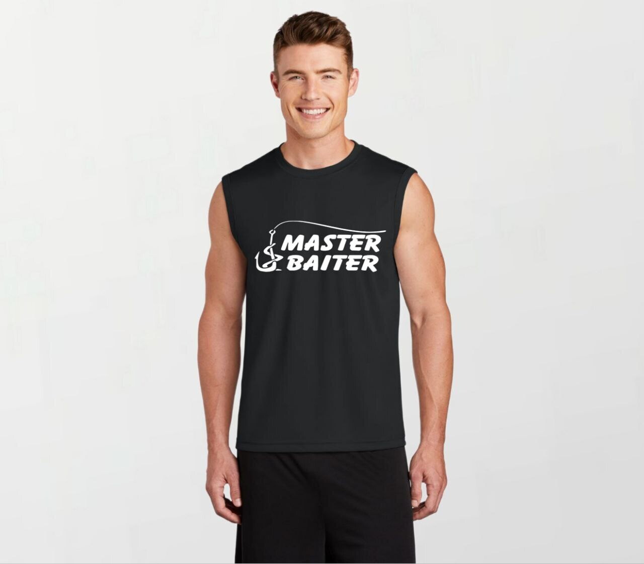Master baiter_Elite Sleeveless Tee black