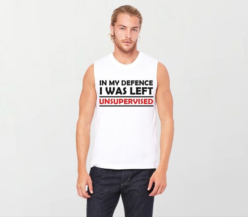 Unsupervised_Elite Sleeveless Tee white