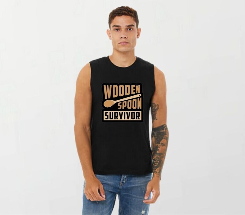 Wooden spoon_Elite Sleeveless Tee black