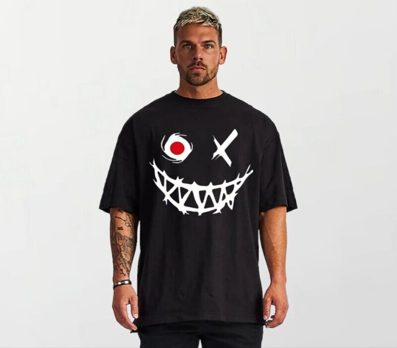 Wockee red eye_Elite Tee black
