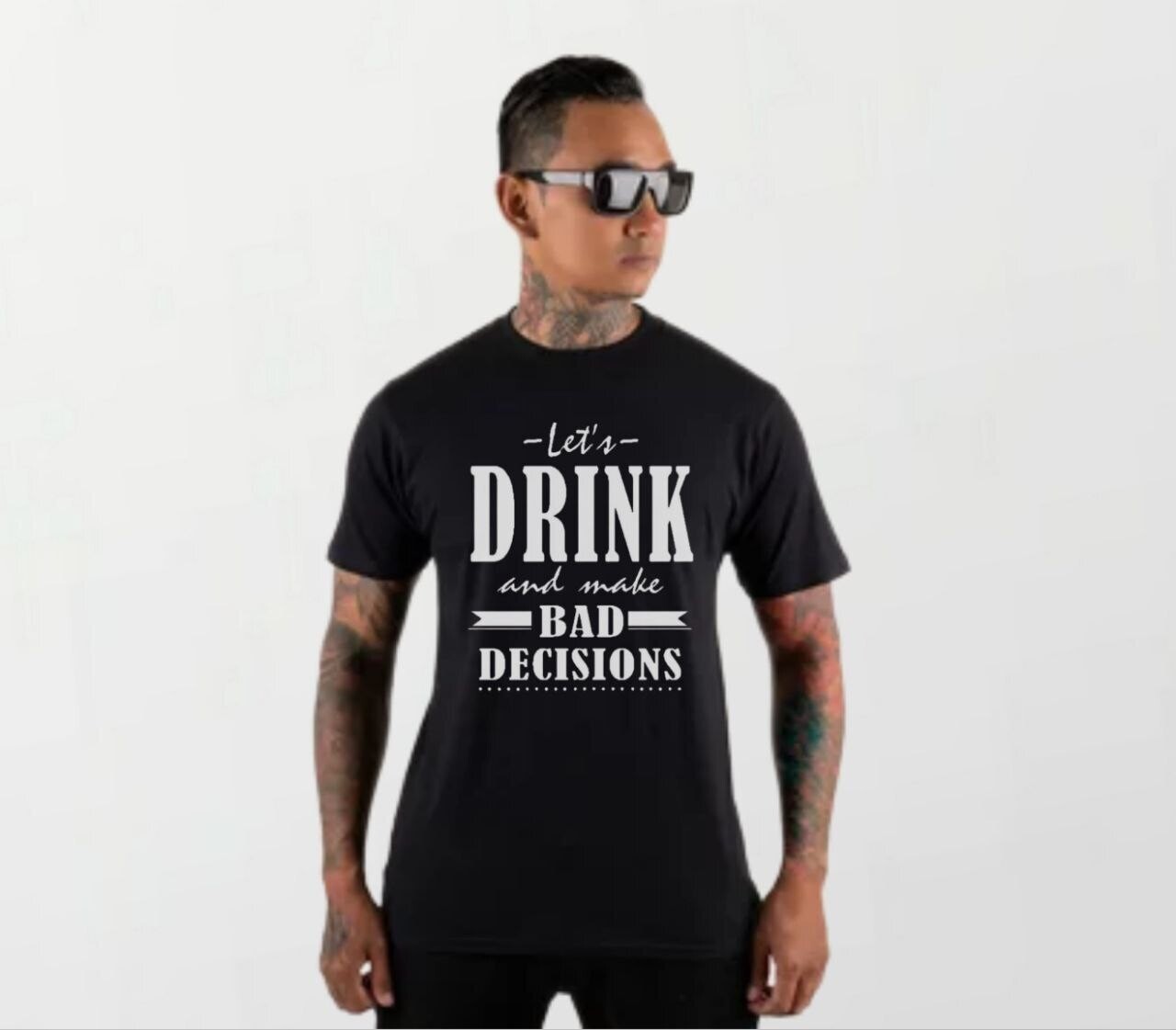 Let&#39;s drink_Elite Tee black
