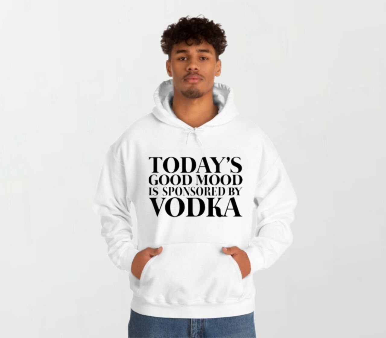 Vodka_Elite Hoodie white