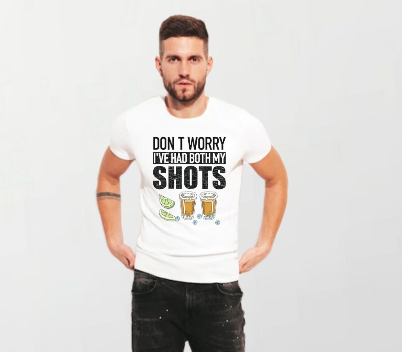Both shots_Elite Tee white