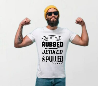 I like my meat_Elite Tee white