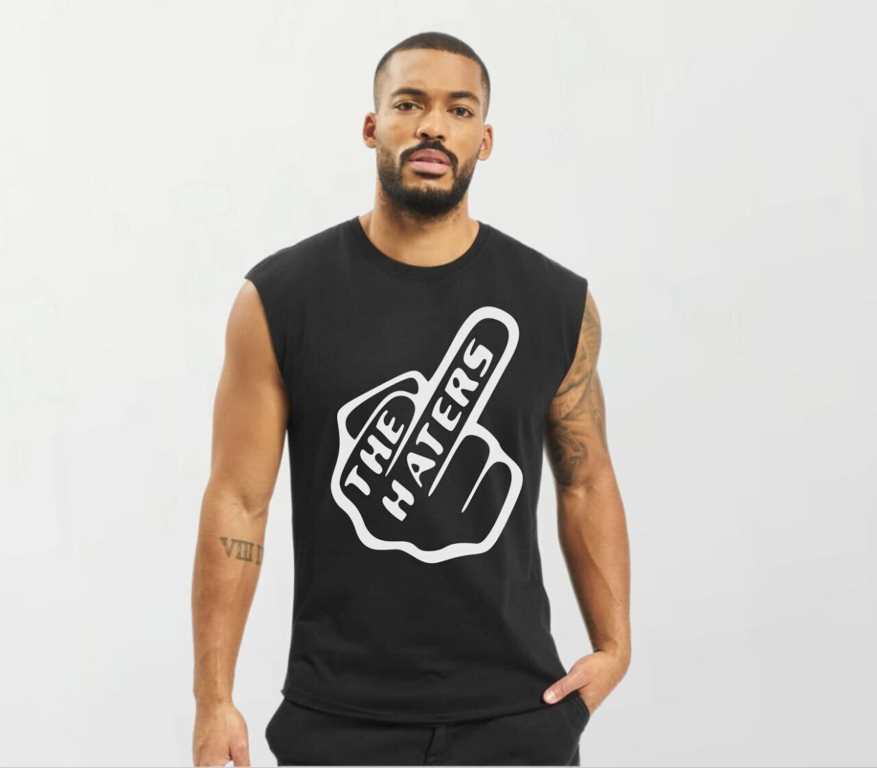 F the haters_Elite Sleeveless Tee black