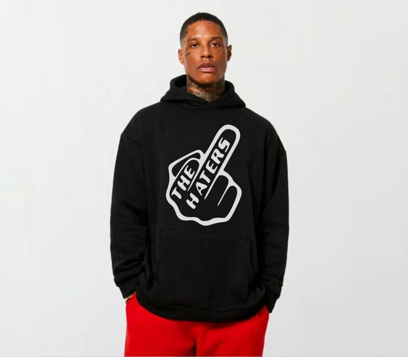 F the haters_Elite Hoodie black