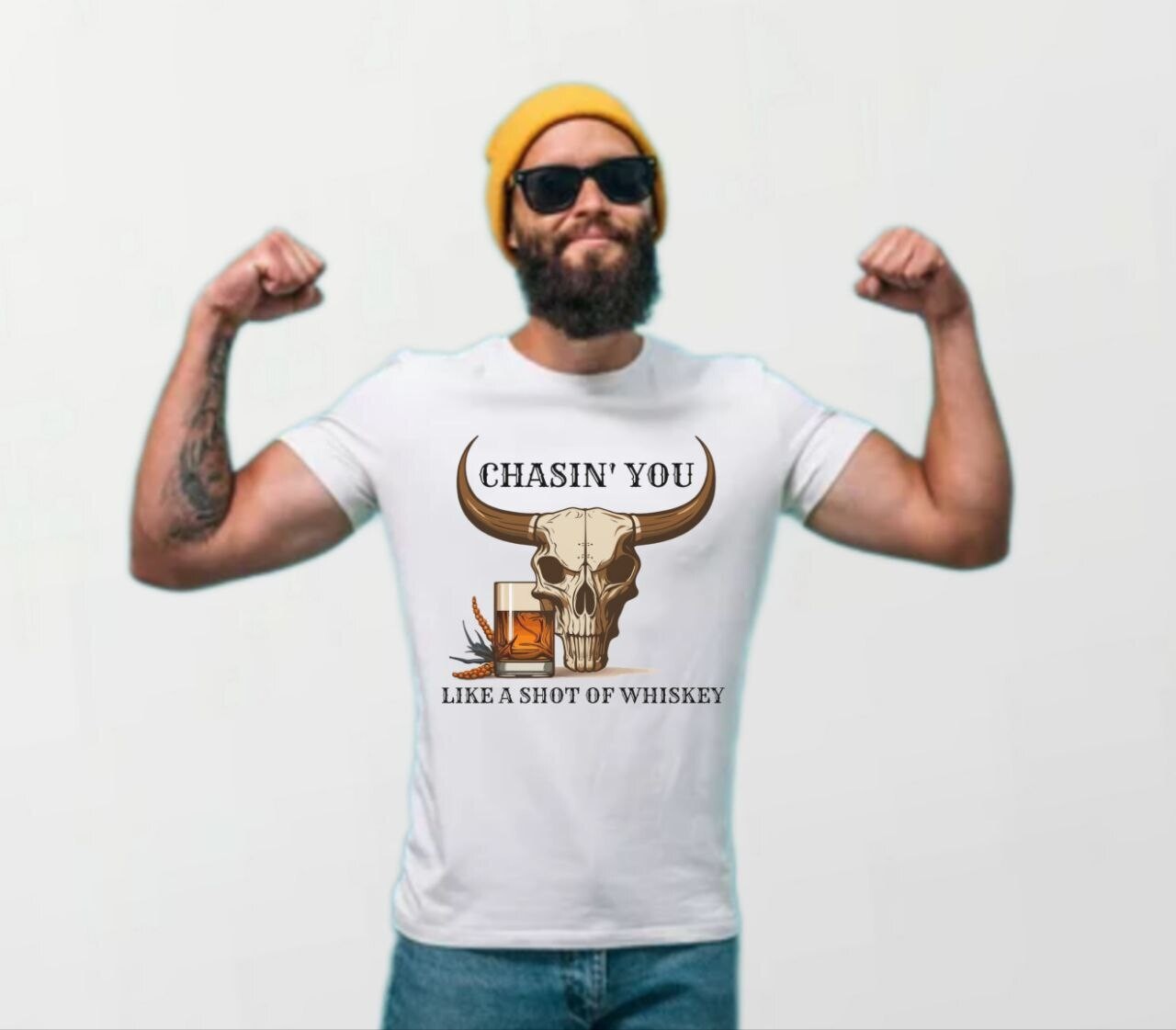Wallen chasing you_Elite Tee white