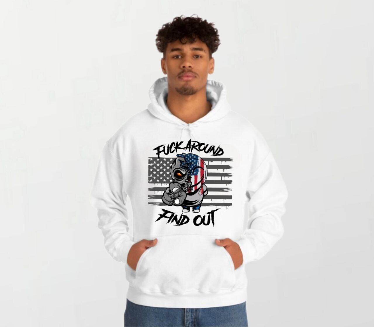 FAFO_Elite Hoodie white