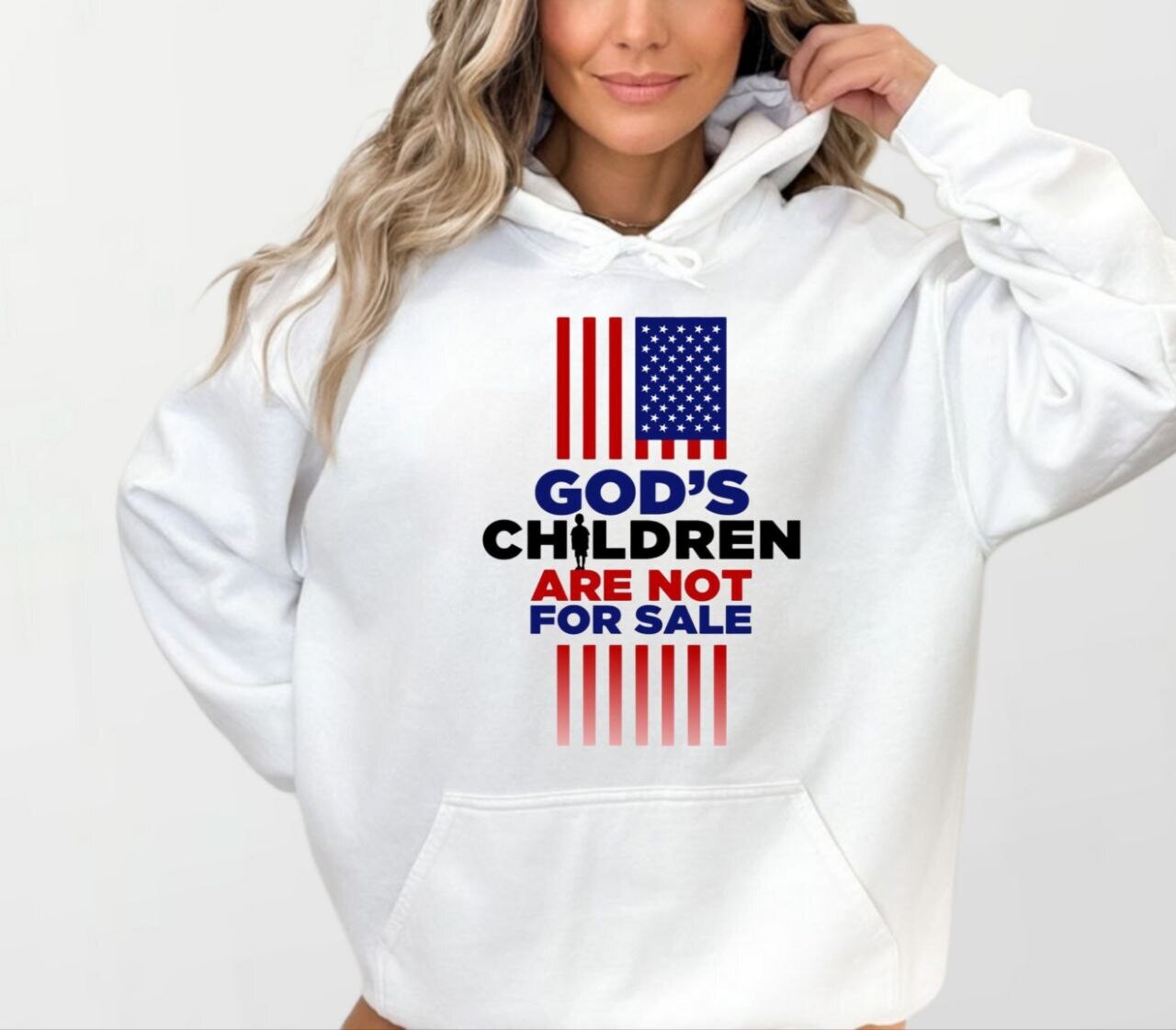 God's children_Women's Elite Hoodie white
