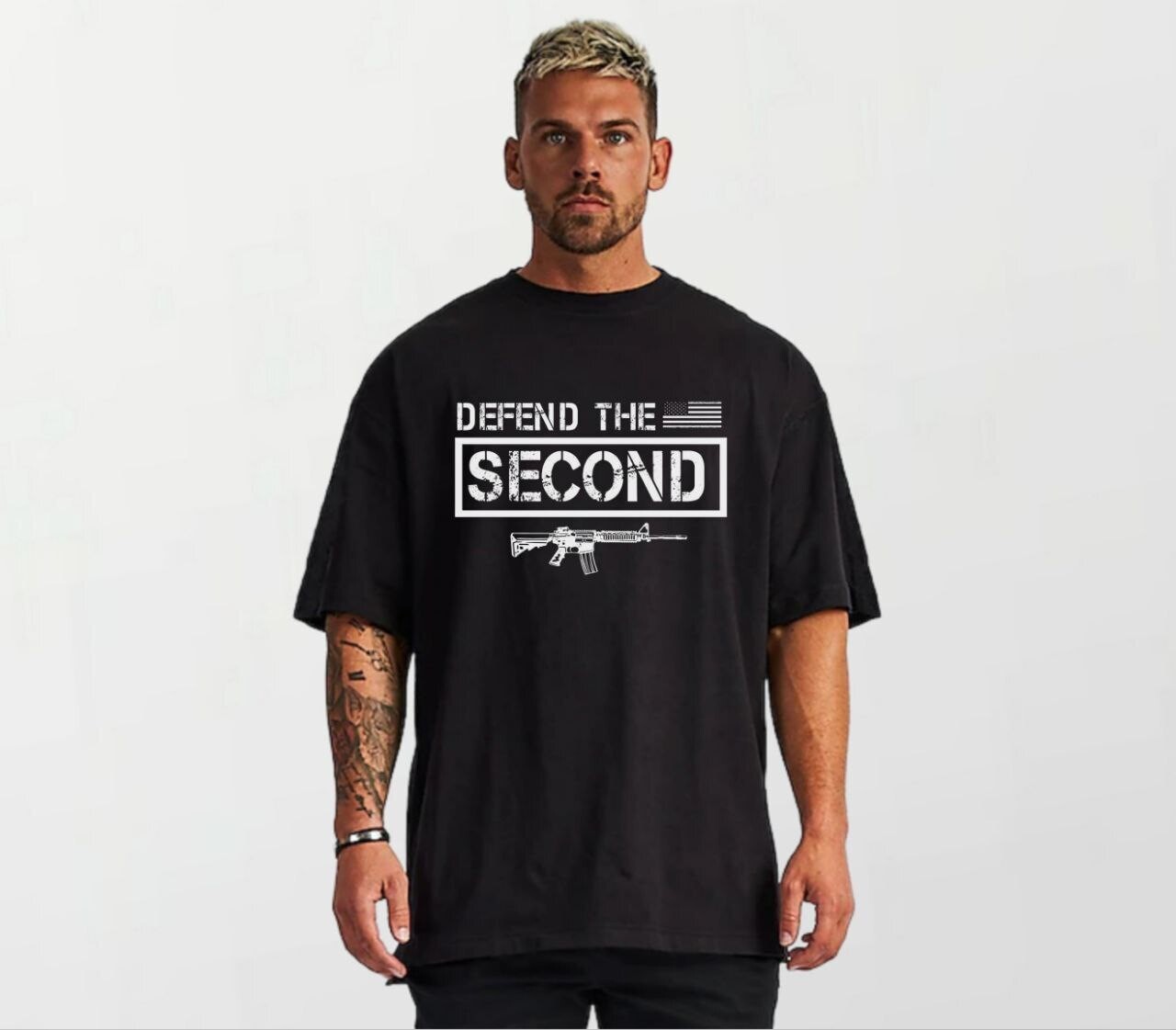 Defend the 2nd_Elite Tee black