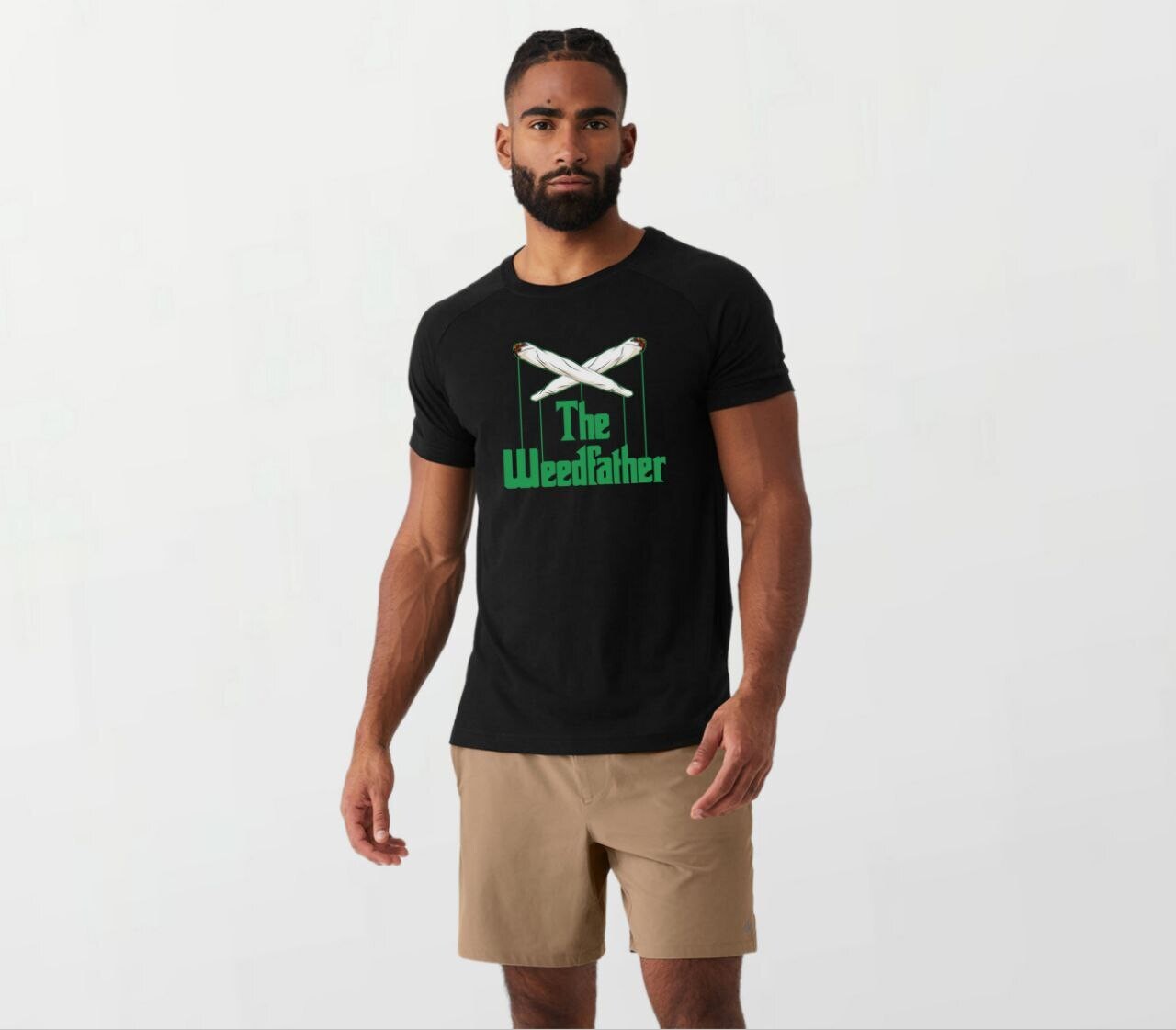 Weedfather_Elite Tee black