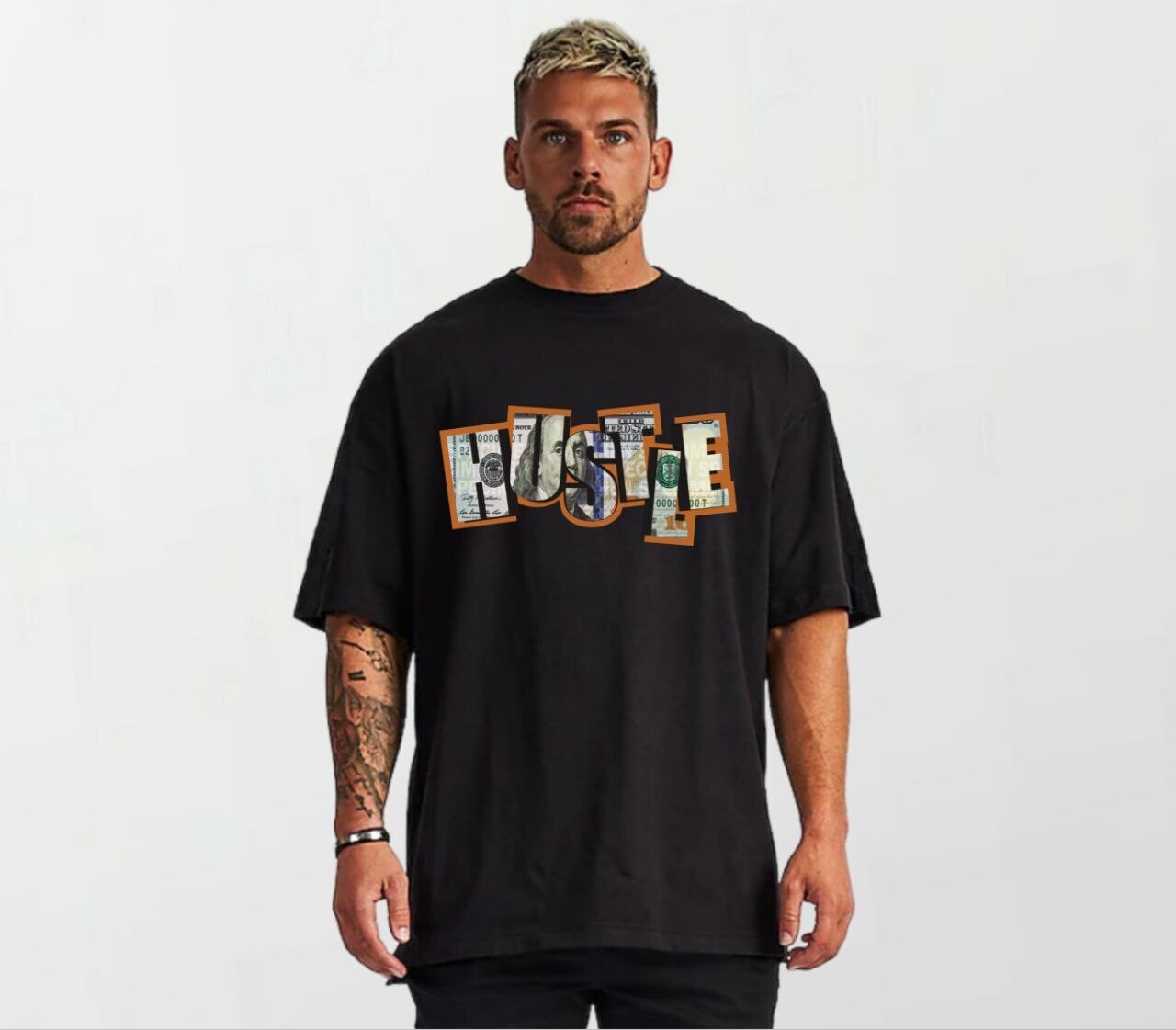 HUSTLE_Elite Tee black