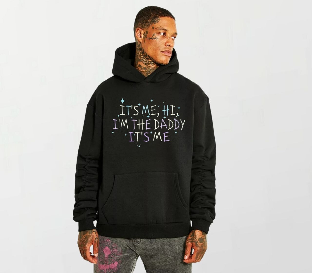 It&#39;s me hi_Elite Hoodie black