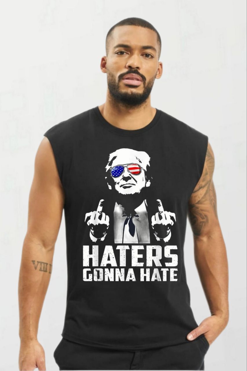 Trump haters_Elite Sleeveless Tee black