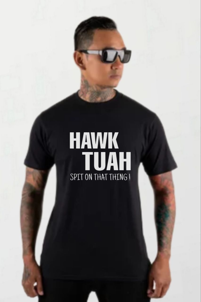 Hawk Tuah_Elite Tee black