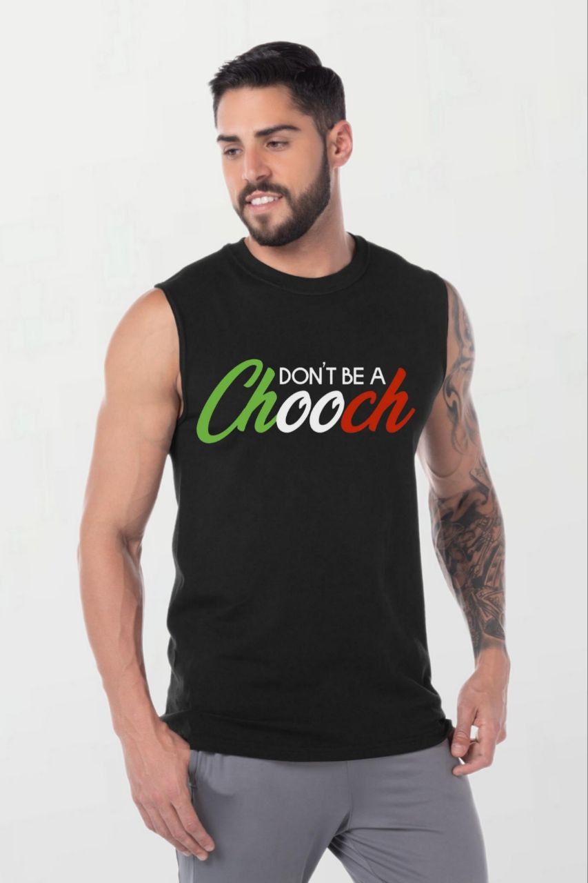 Dont be a chooch_Elite Sleeveless Tee black