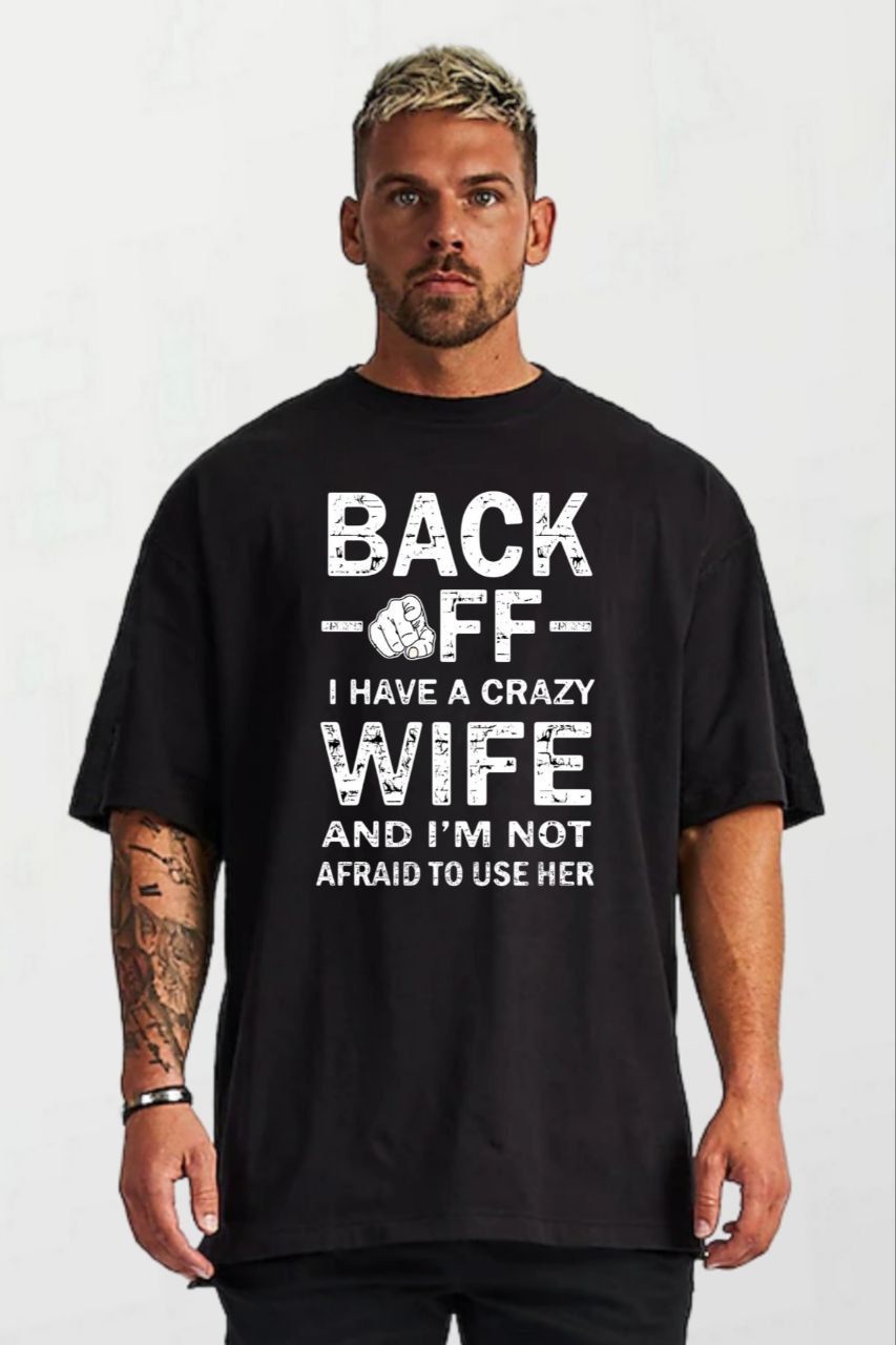 Back off_Elite Tee black