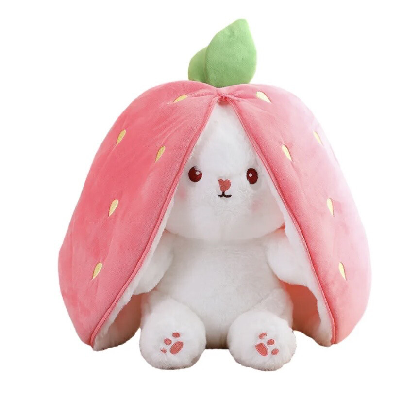 Plush Bunny Strawberry