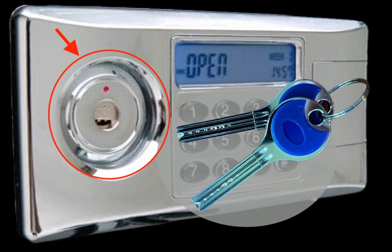 Patriot Safe Key Lock (Left side)