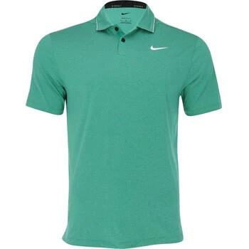 M NK DF VAPOR TIPPED POLO - Neptune Green/White